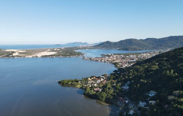 Vista aérea Lagoa da Conceição