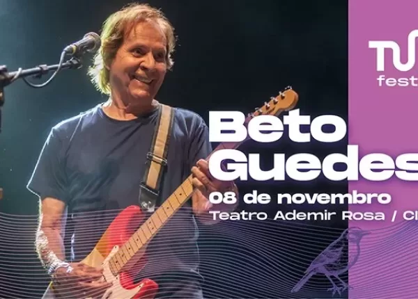 Tum Festival 2024 apresenta Beto Guedes em show